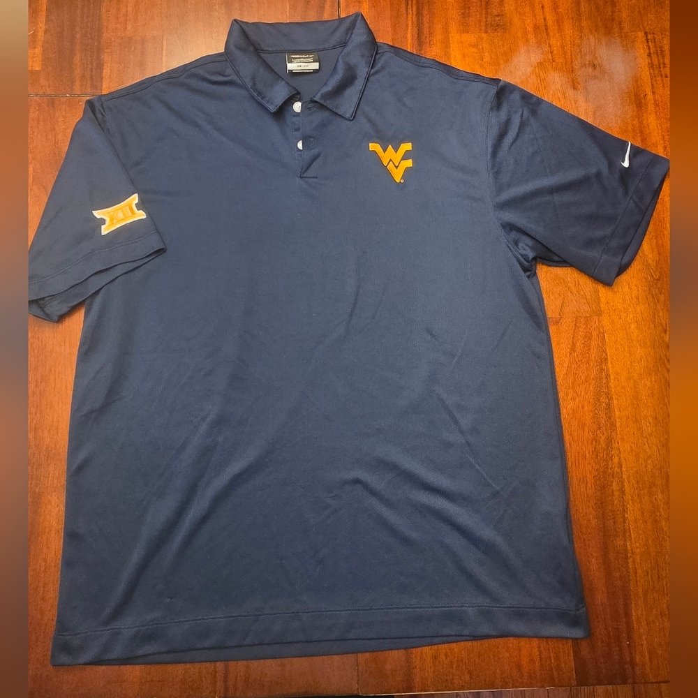 Team Issued WVU Nike Golf Polo